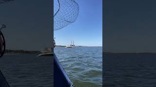 The good ol’ Oswego Harbor had some good times fishing here oswegocounty OswegoNY lakeontario [upl. by Oknuj910]