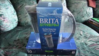 Unboxing  Brita Stream Water Filter Pitcher 10 Cup Capacity [upl. by Emie12]