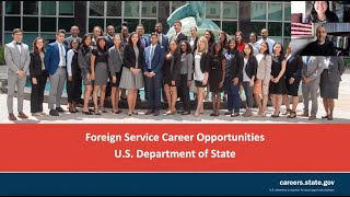 Foreign Service Career Opportunities [upl. by Seena]