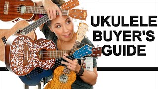 Ukulele Buyers Guide Beginners Comparing Size Brands and Prices [upl. by Solenne]