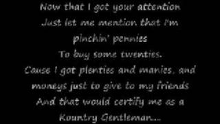 Kountry Gentleman lyrics [upl. by Limhaj]