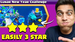 easiest way to 3 star Lunar New Year Challenge Clash of Clans [upl. by Salvay566]