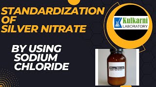 Standardization of Silver Nitrate AgNO3 [upl. by Hendrix573]