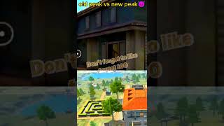 Old peak vs new peak who is best kon sa achha hai new short video factsfreefire [upl. by Jelene880]