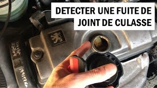 Reconnaitre les fuites de joint de culasse [upl. by Onnem855]