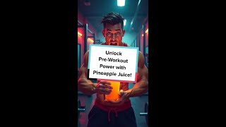 Boost Your Workout with a Powerful Shot Pineapple Juice for Energy Hydration and Recovery [upl. by Llenreb]