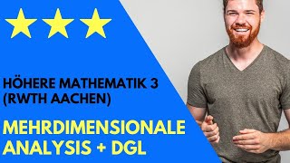 Livestream zu Höhere Mathematik 3 Altklausur WS1718 RWTH Aachen [upl. by Enila]