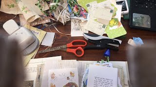 Making a Peter Rabbit gardeners junk journal [upl. by Dorise]