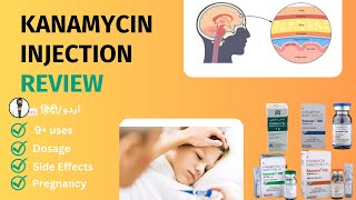 Kanamycin injection  Kanamycin Mechanism of Action  Kanamycin Sulfate  Aminoglycoside Antibiotics [upl. by Goodrich]