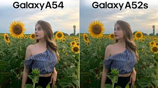 Samsung Galaxy A54 VS Samsung Galaxy A52s Camera Test Review [upl. by Shadow]