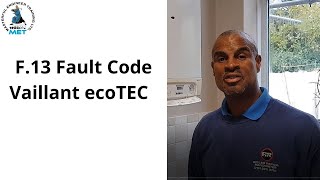 F13 Fault Code Vaillant ecoTEC [upl. by Analak]