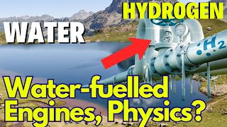 Why isnt water flammable if water is just hydrogen and oxygen Feasibility of Waterfuelled engines [upl. by Shina]