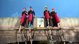 Austin amp Ally  quotMagazines amp MadeUp Stuffquot Bungee Jump Clip [upl. by Clance513]