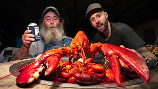 Cajun Style LOBSTER BOIL with Skeeter Ray [upl. by Annor]