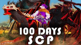 I Spent 100 Days in SCP Ark Heres What Happened [upl. by Orva815]