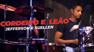 CORDEIRO E LEÃO DRUM COVERJEFFERSON E SUELLEN [upl. by Amadus]