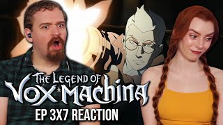 PERCIVAL  The Legend Of Vox Machina Ep 3x7 Reaction amp Review  Critical Role [upl. by Lunette]