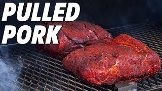 Smoked Pork Butt  Easy Pulled Pork On A Pellet Grill  Ash Kickin BBQ [upl. by Anicul818]