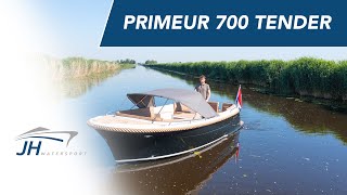 Varen met de Primeur 700 tender 🚤 [upl. by Alauqahs]