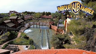 Cataratas Salvajes 🎢 OnRide POV  Parque Warner Madrid 2024 [upl. by Ahsiner]