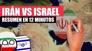 ✅ El CONFLICTO entre IRÁN e ISRAEL resumido en 12 minutos  ¿Qué está pasando entre IRÁN e ISRAEL [upl. by Siroved]