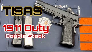 Tisas 1911 Duty Double Stack Full Review Unboxing and Shooting Woman amp Man [upl. by Ruttger]