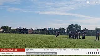 Live Cricket Match  Titan United vs Spartan Wizards CC  22Sep24 0841 AM 20 overs  2024 Cricket [upl. by Buyers]