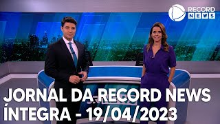 Jornal da Record News  19042023 [upl. by Reteid95]