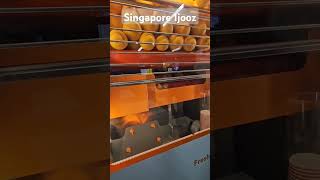 Singapore Automatic Orange Juice Machine Ijooz really Cool ijooz singapore [upl. by Uyerta]