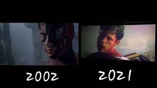 Spiderman Vs Green Goblin 2002 and 2021 side by side [upl. by Daffy369]