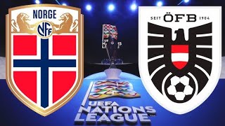 🔥🔥🔥Austria 🇦🇹 Vs Noruega 🇳🇴  Uefa Nations League  Grupo G  Fecha 4🔥🔥🔥 [upl. by Frasquito962]