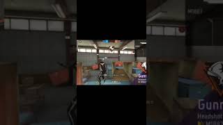 one tap free fire 💀🔥  viral video [upl. by Lemmueu]