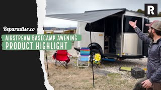 Airstream Basecamp Awning Product Highlight [upl. by Ennaid]