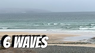 6 WAVES GODREVY  Windsurfing Cornwall [upl. by Esille]