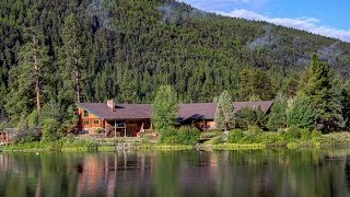 Montana Island Lodge Seeley Lake MT [upl. by Nnayt]