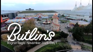 Day 1 at Butlins Bognor Regis  November 2023 [upl. by Otanod407]