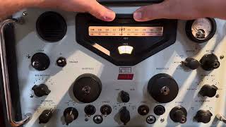 Racal RA17 Dial calibrate amp BFO calibrate [upl. by Eninotna]