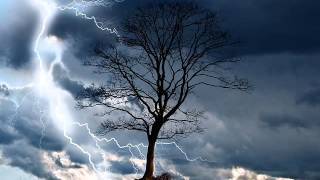 Sounds Of Nature Rain Storm Music with Theta Binaural Beats [upl. by Burris609]