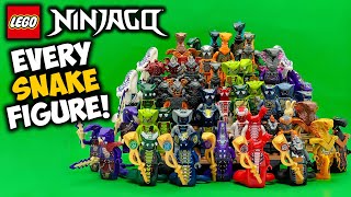 Every LEGO Ninjago Serpentine Snake Minifigure 🐍 20122024 Reviewed [upl. by Nyrat961]