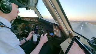 COCKPIT VIEW  BOEING 767300F TAKEOFF [upl. by Vincenta]