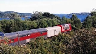 Acadian tourist train Vanceboro to Saint John NB amp back 2728 August 2002 [upl. by Nohtiek525]