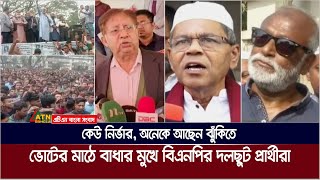 কেউ নির্ভার অনেকে আছেন ঝুঁকিতে ভোটের মাঠে বাধার মুখে বিএনপির দলছুট প্রার্থীরা  ATN Bangla News [upl. by Nolan]