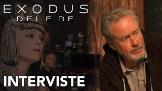 Ridley Scott racconta Exodus Dei e Re  Intervista  20th Century Fox [upl. by Minnnie327]