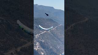 Sleeping bag action 😴 🎥egorposokhin9187 paragliding free turkey [upl. by Aicenra]