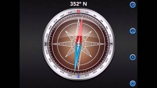 gyro compass  how to switch between magnetic and geographic north [upl. by Beau]