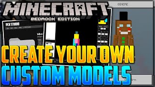 Minecraft Bedrock How to Create Custom Skin Packs amp Models [upl. by Hamer]