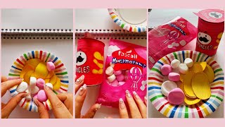 🍿DIY paper PAPER snacks for Movie Night 🎥so satisfying ASMR diy paperdiy snacks [upl. by Ennahgem23]