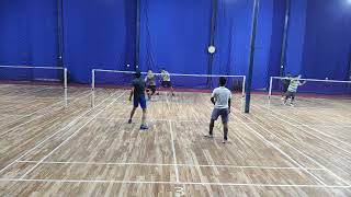 10112024 Match 6 at SBA Wakad Pune badminton punekar india regular practice [upl. by Jemmie562]