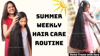 HAIR CARE SECRETS UNVEILED SUMMER HAIR CARE☀️HAIR OIL HOMEMADE  LONG HEALTHY HAIR  vlog [upl. by Ahsiyk]