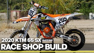 Race Shop Build 2020 KTM 65 SX [upl. by Collis]